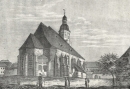 Dippoldiswalde. - Ansicht der Stadtkirche. - Sachsens Kirchen-Galerie. - "Stadtkirche zu Dippoldiswalde".
