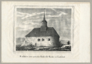 Reichstädt (Dippoldiswalde). - Kirchenansicht. - Sachsens Kirchen-Galerie. - "Kahlhöher oder Vierzehn Nothhelfer Kirche zu Reichstadt".
