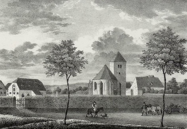 Zadel. - Pfarrkirche. - Sachsens Kirchen-Galerie. - "Kirche zu Zadel".