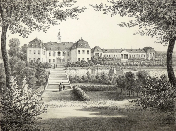 Großsedlitz in Heidenau. - Schloss. - Poenicke. - "Grosssedlitz".
