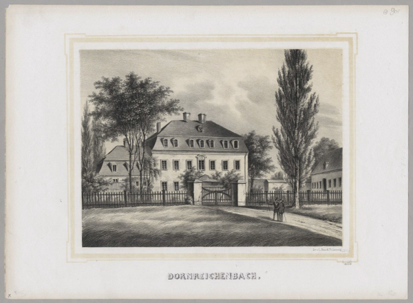 Dornreichenbach (Lossatal). - Schloss. - Poenicke. - Dornreichenbach.