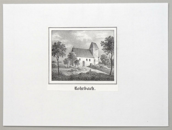 Rohrbach. - Belgershain. - Sachsens Kirchen-Galerie. - Rohrbach.