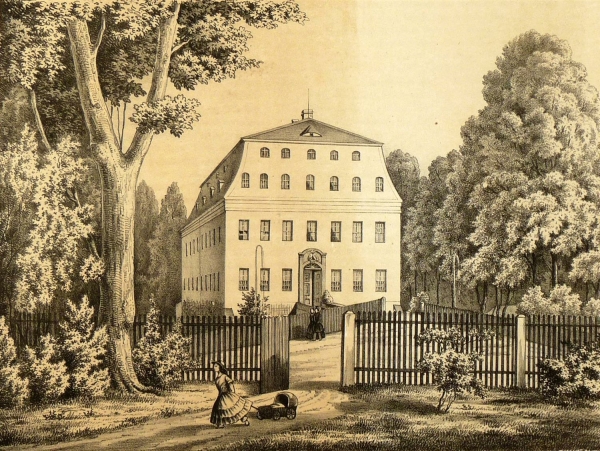 Ruppersdorf in Herrnhut. - Schloss. - Poenicke. - "Nieder-Ruppersdorf".