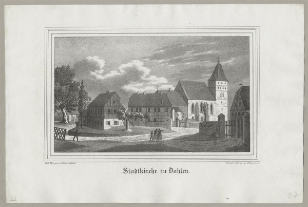 Dahlen. - Stadtkirche. - Sachsens Kirchen-Galerie. - Stadtkirche zu Dahlen.