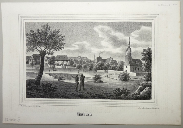 Limbach (Oschatz). - Gesamtansicht. - Sachsens Kirchen-Galerie. - Limbach.