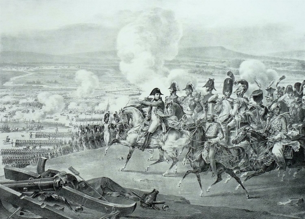 Jena. - Napoleonische Kriege. - "Bataille de Jéna".