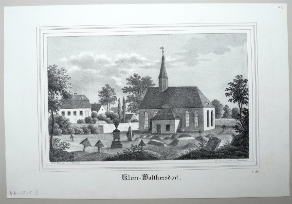 Kleinwaltersdorf (Freiberg). - Teilansicht. - Sachsens Kirchen-Galerie. - Klein-Walthersdorf.