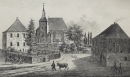 Bärenstein (Altenberg). - Teilansicht. - Sachsens Kirchen-Galerie. - "Kirche, Pfarre u. Schule zu Bärenstein".