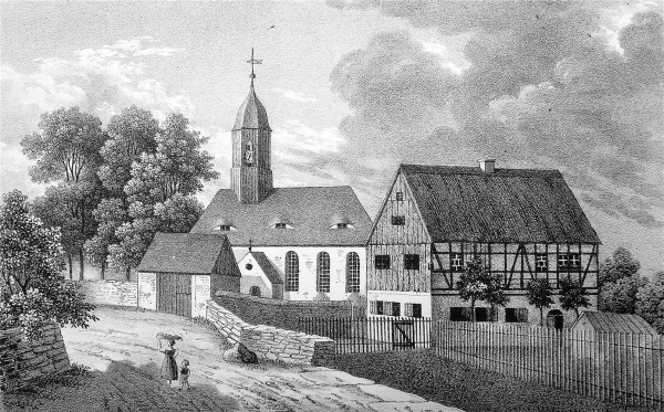 St. Michaelis (Brand-Erbisdorf). - Teilansicht. -...
