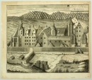Reinhardsbrunn. - Schloss. - "Prospectus aedis Palatiique Principalis acfedis Praefecturae Reinhardsbrun".