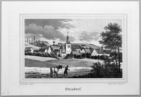 Ottendorf (Bahretal). - Gesamtansicht. - Sachsens Kirchen-Galerie. - Ottendorf.