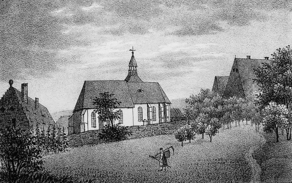 Ottendorf. - Pfarrkirche. - Sachsens Kirchen-Galerie. - "Die Kirche zu Ottendorf".