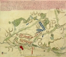 Görlitz. - Schlacht von Moys. - "Affaire de Goerlitz, le 7. Septembre 1757".