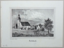 Goldbach (Bischofswerda). - Teilansicht mit Pfarrkirche. - Sachsens Kirchen-Galerie. - "Goldbach".