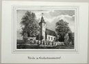 Großerkmannsdorf (Radeberg). - Teilansicht mit Pfarrkirche. - Sachsens Kirchen-Galerie. - "Kirche zu Großerkmannsdorf".