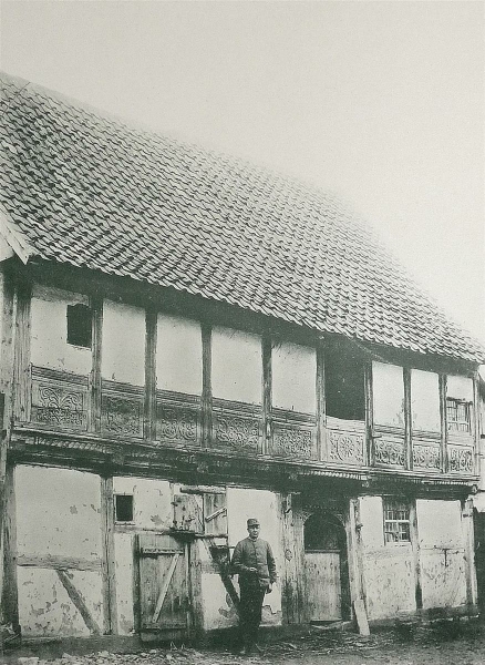 Wülperode (Osterwieck). - "Wülperode (Kreis Halberstadt). Bauernhaus 1640".