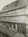 Quedlinburg. - "Quedlinburg. Die Rose (Breitestrasse), alter Zustand 1612".