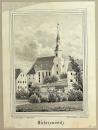 Niederzwönitz (Zwönitz). - Teilansicht mit Pfarrkirche. - Sachsens Kirchen-Galerie. - "Niederzwönitz".