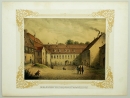 Großhartmannsdorf. - Schloss. - Poenicke. - "Schlosshof zu Grosshartmannsdorf".