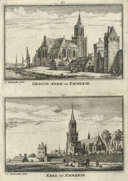 Emmerich am Rhein. - Groote-Kerk tot Emmerik / Kerk tot Emmerik.