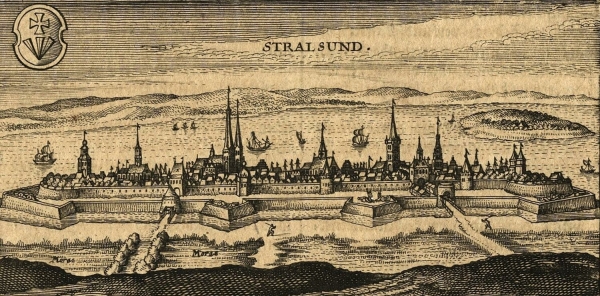 Stralsund. - Gesamtansicht. - "Stralsund".