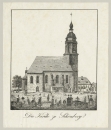 Schönberg (Sachsen). - Kirchenansicht. - "Die Kirche zu Schönberg".