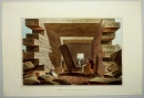 Libyen. - Tempelansicht II. - "Interior of the...