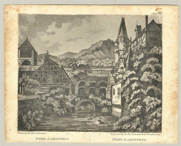 Oberlahnstein (Lahnstein). - Burgansicht. - Ober Lahnstein / Ober Lahnstein.