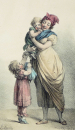 Boilly, Louis-Léopold. - Illustration. - Die liebe, kleine Schwester. - "La bonne petite soeur".