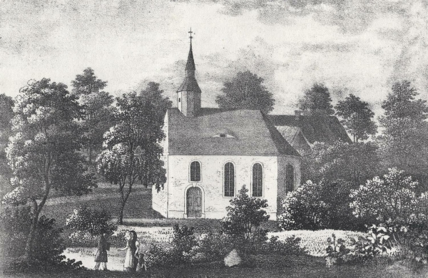 Helbigsdorf. - Kapellenansicht. - Sachsens Kirchen-Galerie. - "Kapelle zu Helbigsdorf".