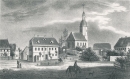 Oberseifersdorf (Mittelherwigsdorf). - Kirchenansicht. -...