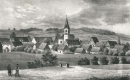 Türchau / Turoszów (Bogatynia). - Gesamtansicht. - Sachsens Kirchen-Galerie. - "Türchau".