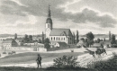 Reichenau in Sachsen / Bogatynia. - Kirchenansicht. - Sachsens Kirchen-Galerie. - "Reichenau. II.e Ansicht".