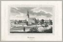 Reichenau in Sachsen / Bogatynia. - Kirchenansicht. -...