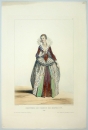 Mode & Kostüm. - Kostümkunde. - Achille Devéria. - "Costume du Temps de Henri IV (1606)".