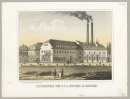 Bautzen. - Ansicht. - "Papierfabrik von Carl Friedrich August Fischer in Bautzen".