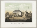 Schönbach (Sachsen). - Ansicht. - "Johann Christian Zische in Schönbach".