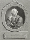 Carl Wilhelm Müller. - Porträt. - Johann Friedrich Bause. - "Carl Gulielm. Müllerus Civ. Lips. Consul".