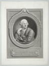 Carl Wilhelm Müller. - Porträt. - Johann Friedrich Bause. - "Carl Gulielm. Müllerus Civ. Lips. Consul".