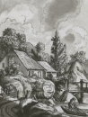 Landschaftszeichner des 19. Jahrhunderts. - "Fischer".