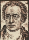 Johann Wolfgang von Goethe. - Porträt. - Leopold...