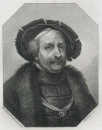 Rembrandt van Rijn. - Porträt. - Friedrich Wilhelm...