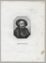 Rembrandt van Rijn. - Porträt. - Friedrich Wilhelm Bollinger. - "Rembrandt".