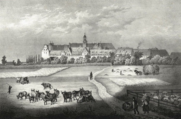 Prettin (Annaburg). - Schloss Lichtenburg. - Lichtenburg.