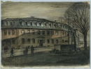 Weimar. - Teilansicht. - "Weimar. Goethe-Haus am Frauenplan (jeztz Goethe-Nationalmuseum)".