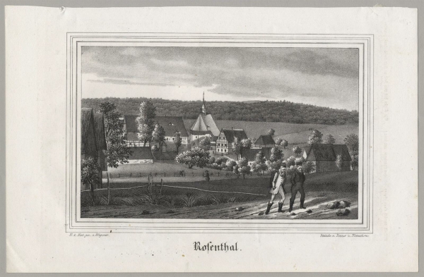 Rosenthal-Bielatal. - Gesamtansicht. - Sachsens Kirchen-Galerie. - Rosenthal.