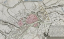 Kassel. - Belagerungsplann. - "Plan von Cassel nebst derselbigen Belagerung in den Monathen Febr: u. Maertz 1761".