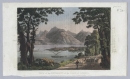 Genfersee. - Ansicht. - "View of the extremity of the Lake of Geneva".