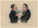 Daumier, Honoré. - Sur blanc Exemplar. - Ein...