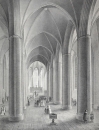 Hannover. - Innenansicht. - "Das Innere der Marktkirche zu Hannover".